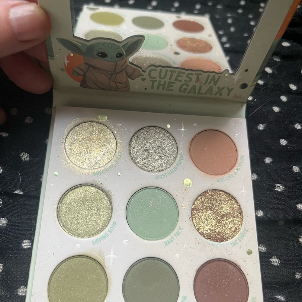 Colourpop Mandalorian The Child Palette